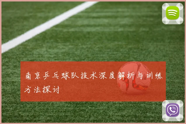南京乒乓球队技术深度解析与训练方法探讨