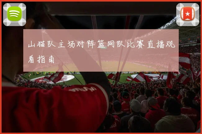 山猫队主场对阵篮网队比赛直播观看指南